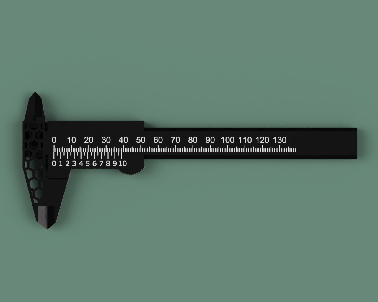 Miniatura 2 do modelo 3D Caliper - 110mm