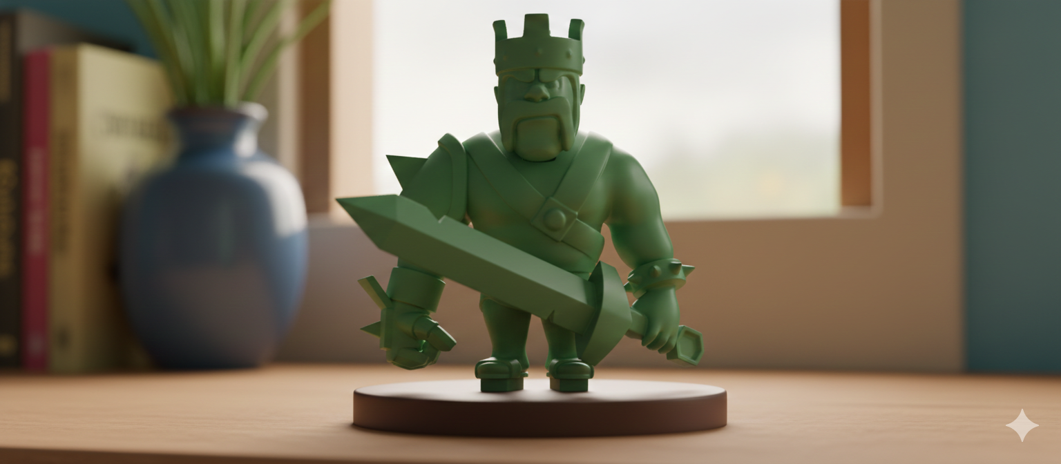 Clash of clans Barbarian King