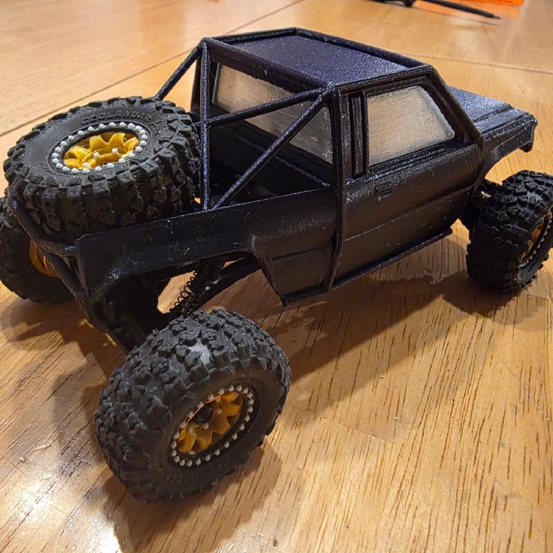SCX30 Real beadlock wheels for stock size (18mm) tires by PricFlair ...