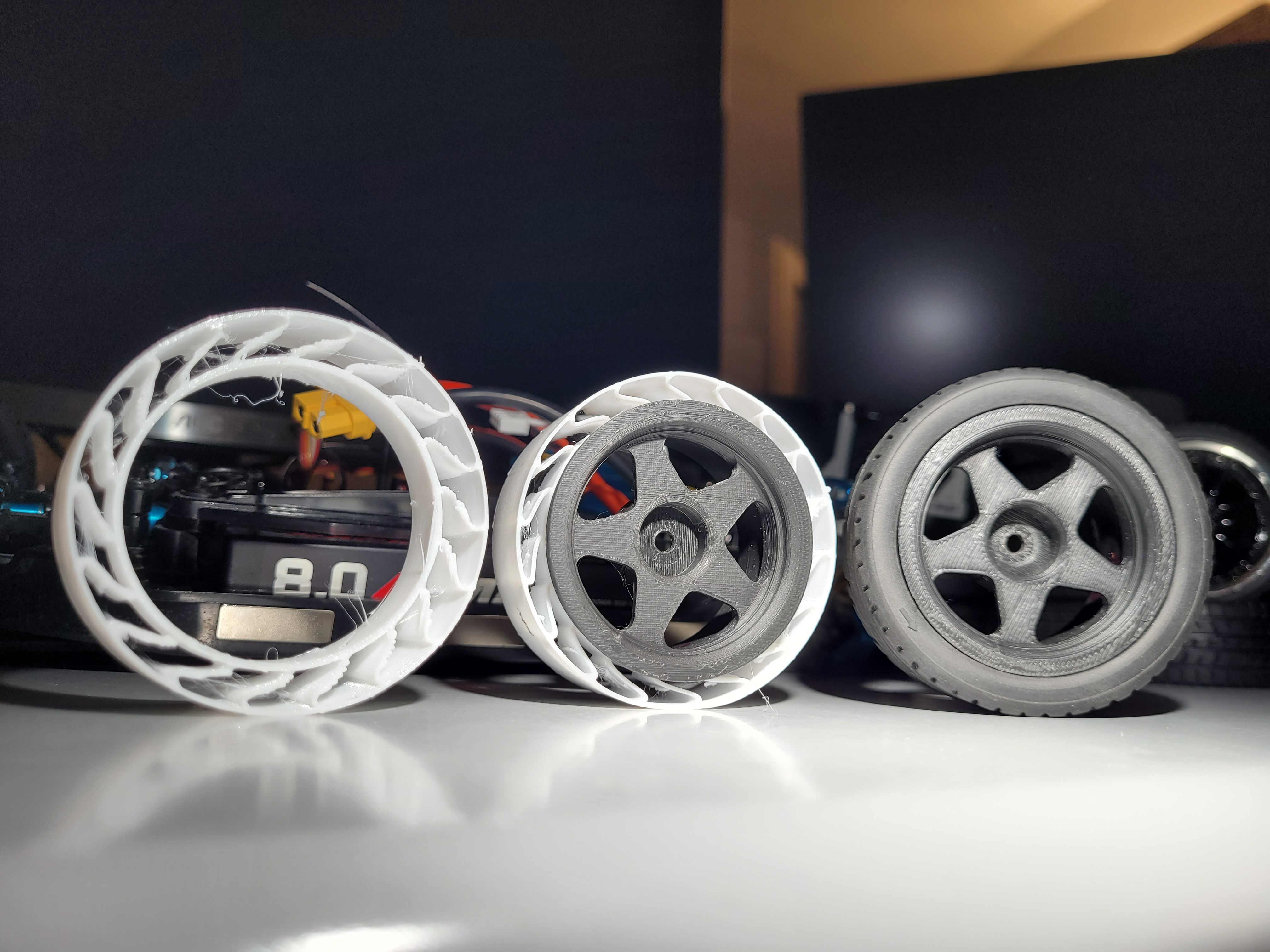 FlexCore RC: Experimental Parametric TPU Tire Inserts