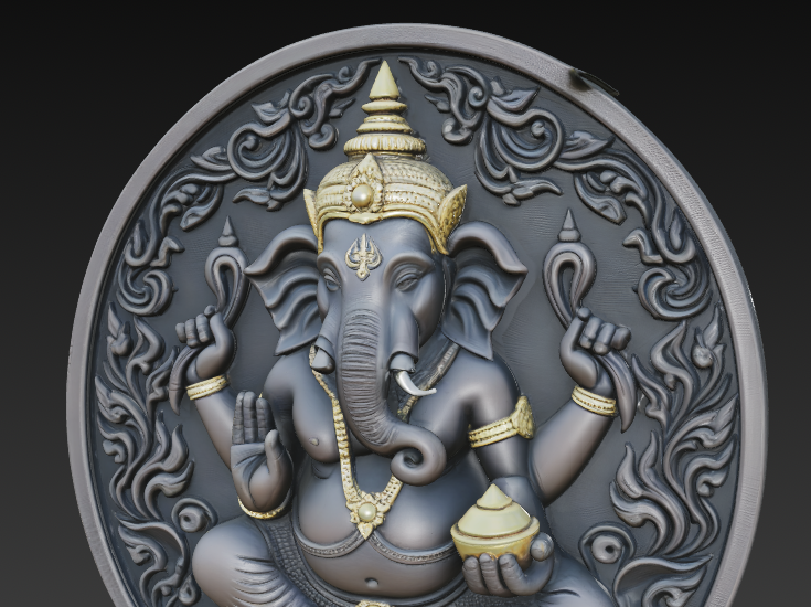 Ancient Ganesh Coin