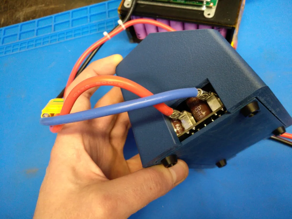 XY7025S DC Buck Converter Enclosure (Board + LCD Case) by Deep