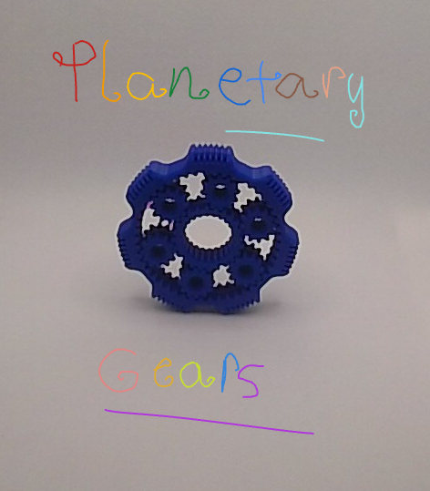 Planetary Gears Fidget Spinner
