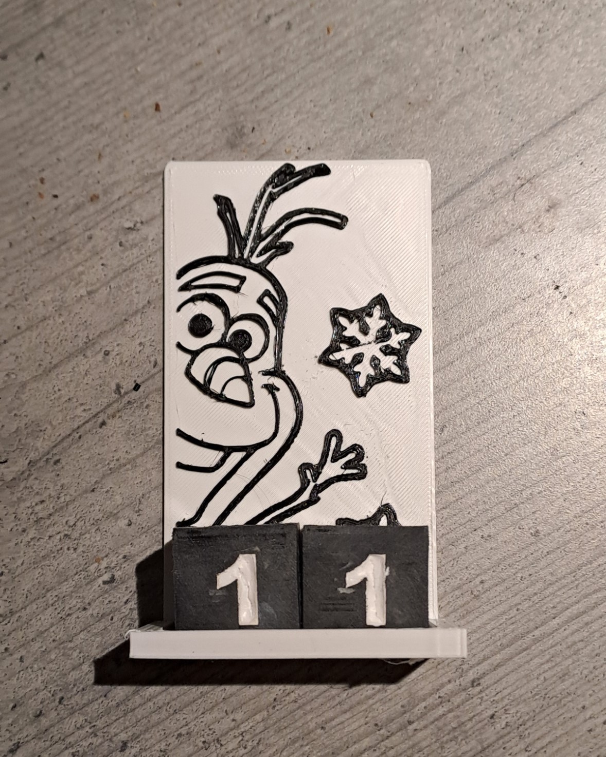 OLAF Desk Calendar