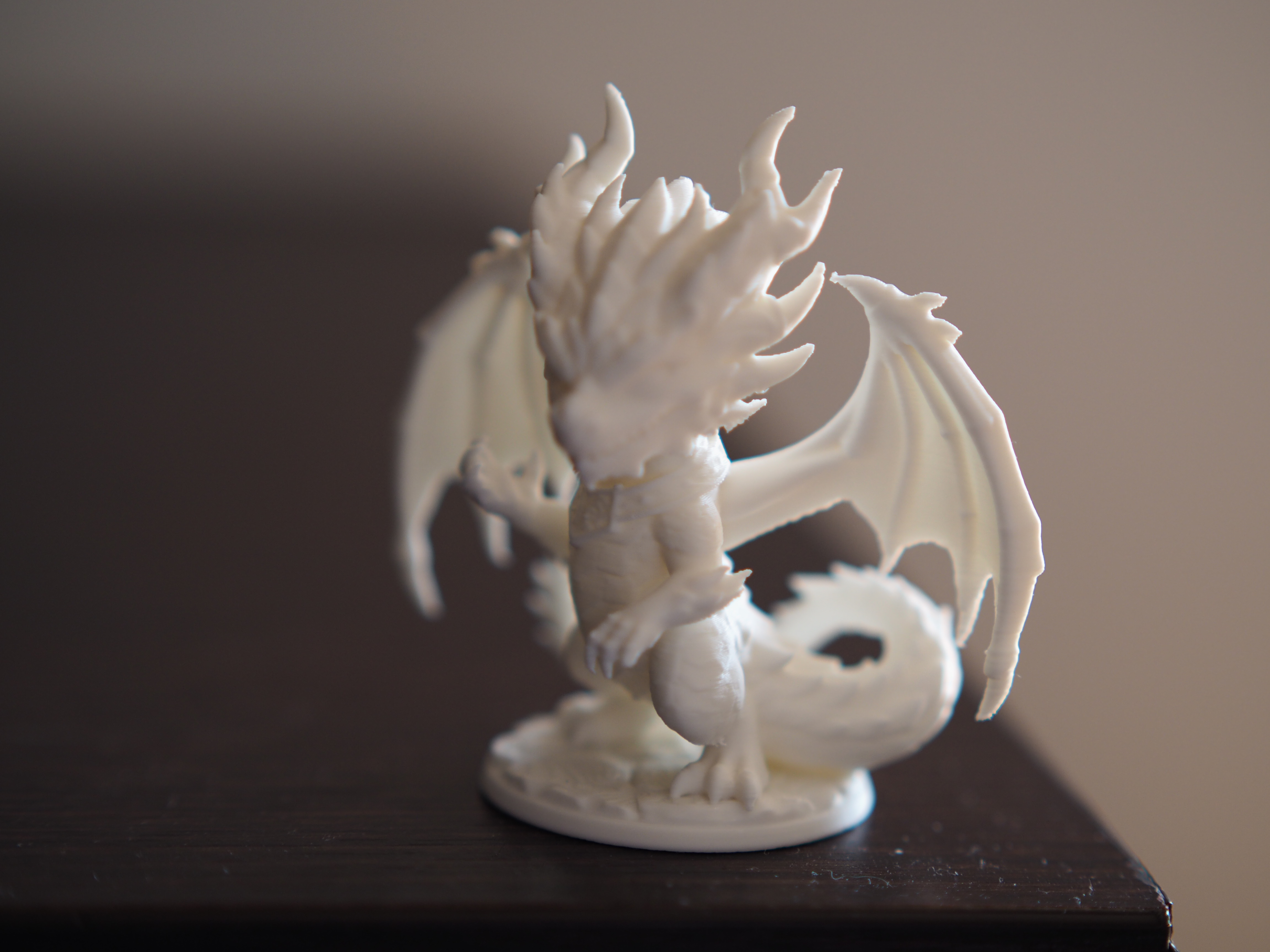 Chibi Dragon Miniature – 3D Printable (62mm)