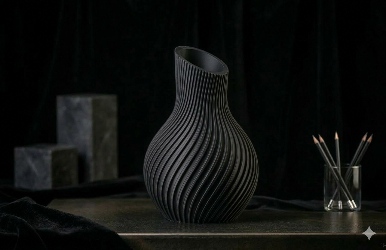 Miniatura 3 do modelo 3D Japandi Vase