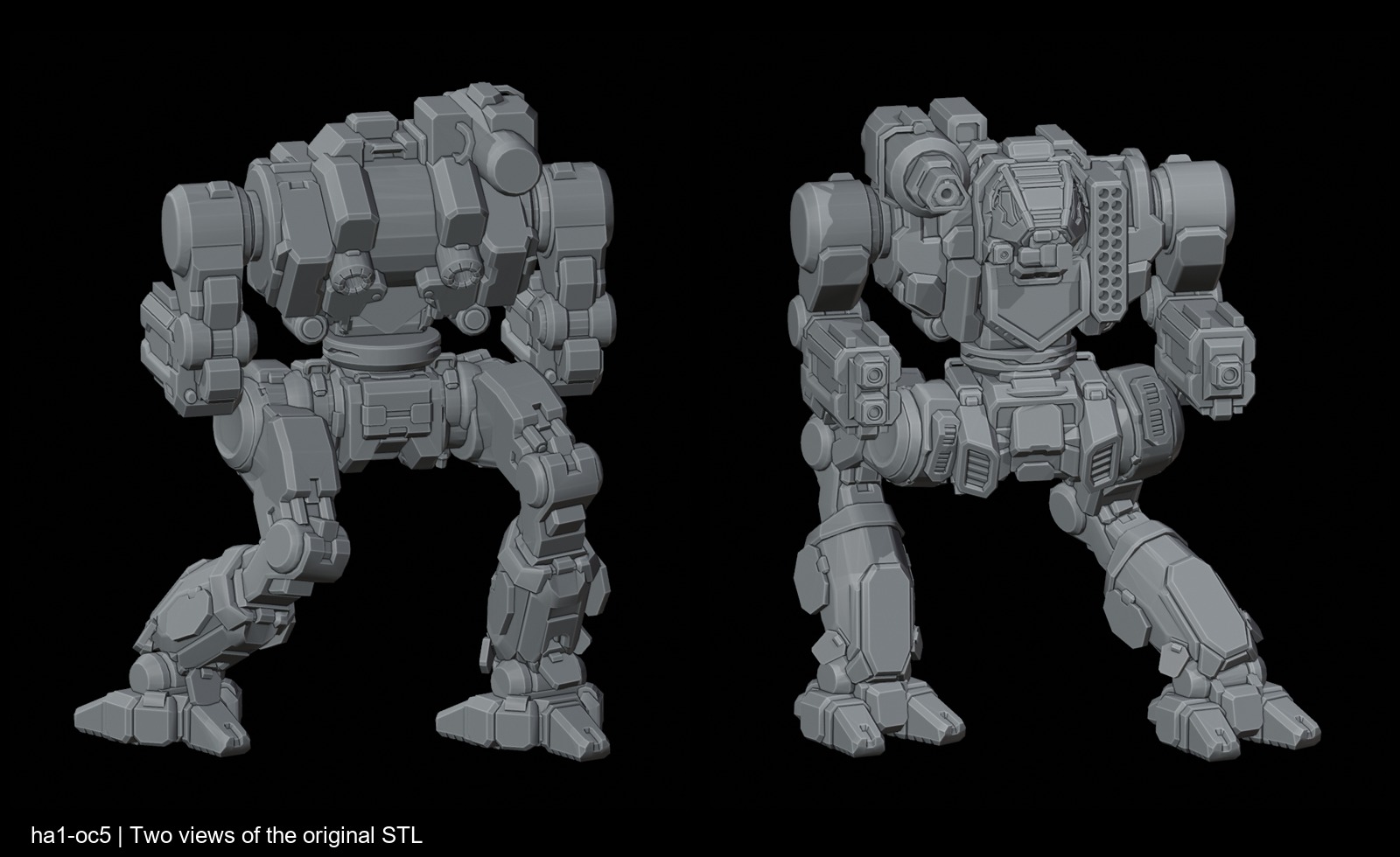 HA1-OC Hauptmann for Battletech | Syllogy