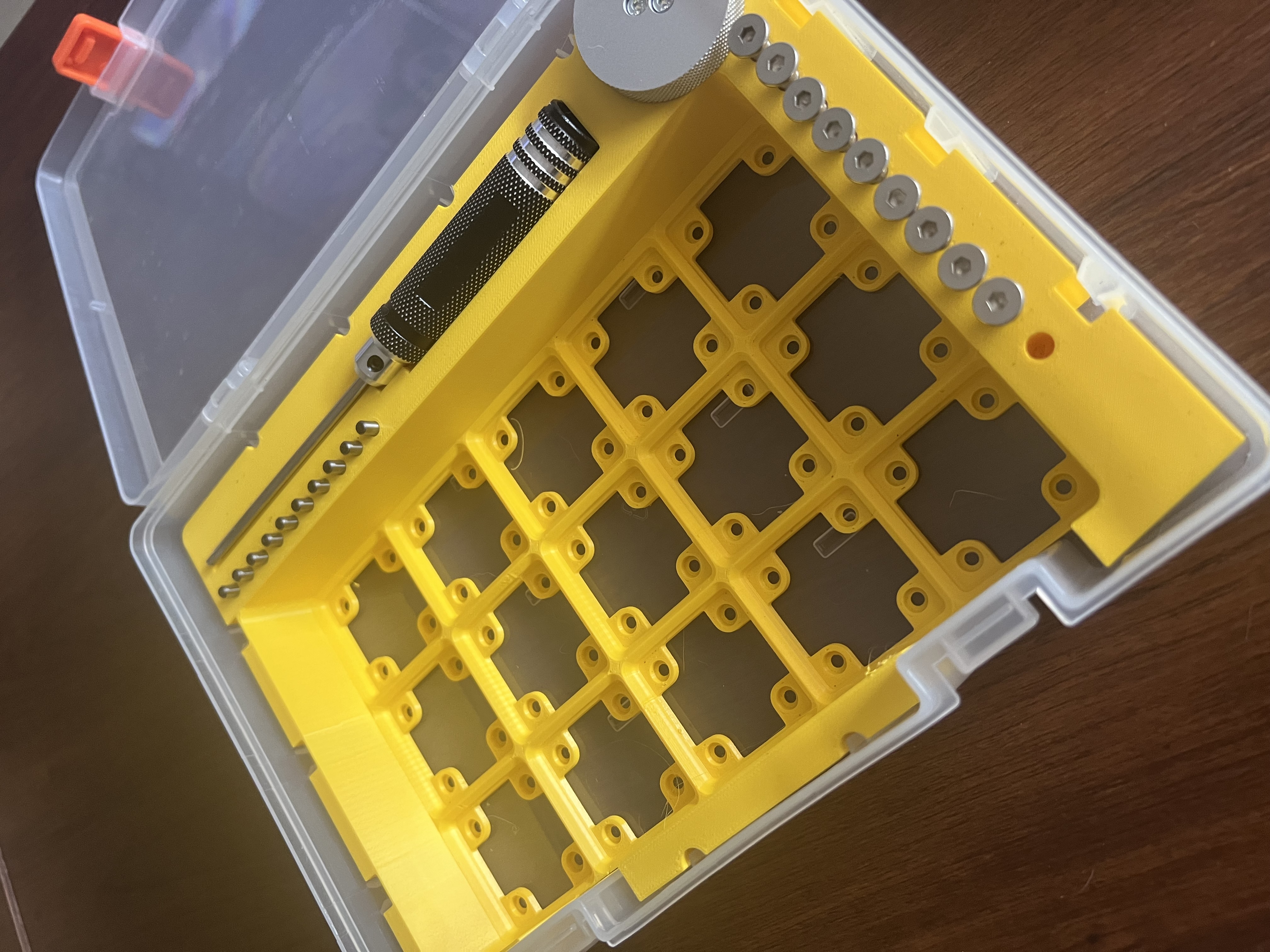 Carvera Toolkit replacement insert using Gridfinity.