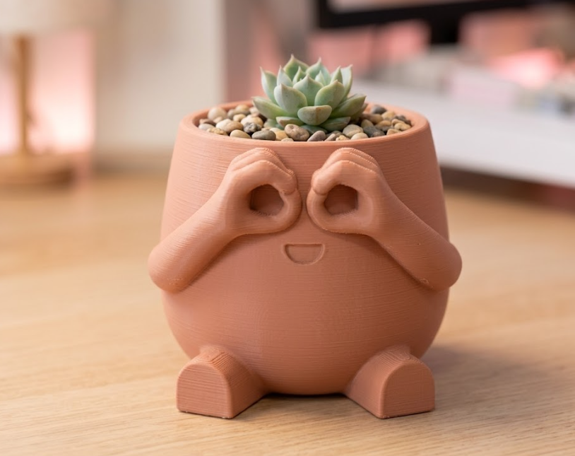 Binocular Pot - Cute Honest Shelf Vol. 76