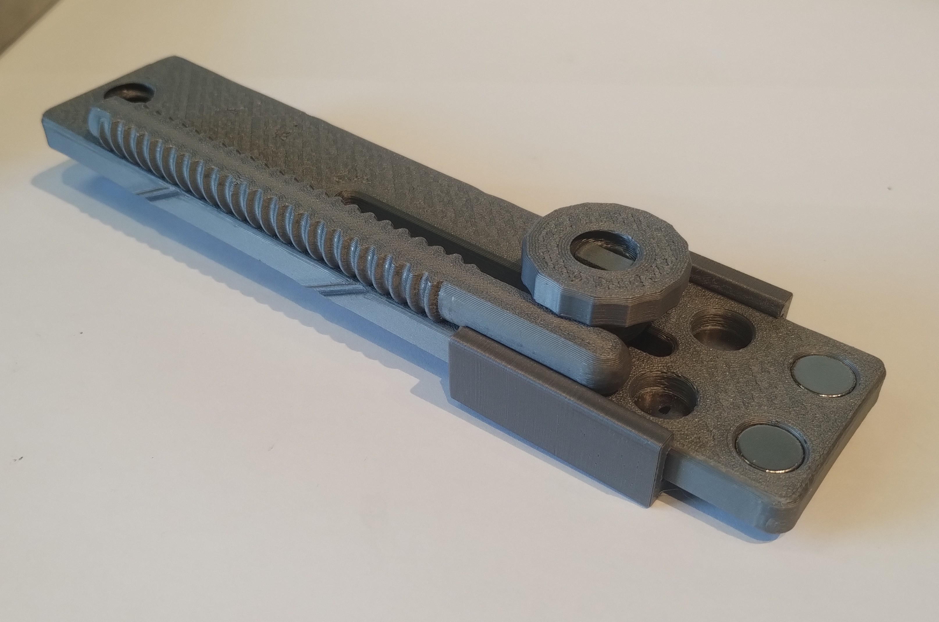 Sharpening training wheels. Knife sharpening tool - compact fixed angle system for any stone — miniatura 4