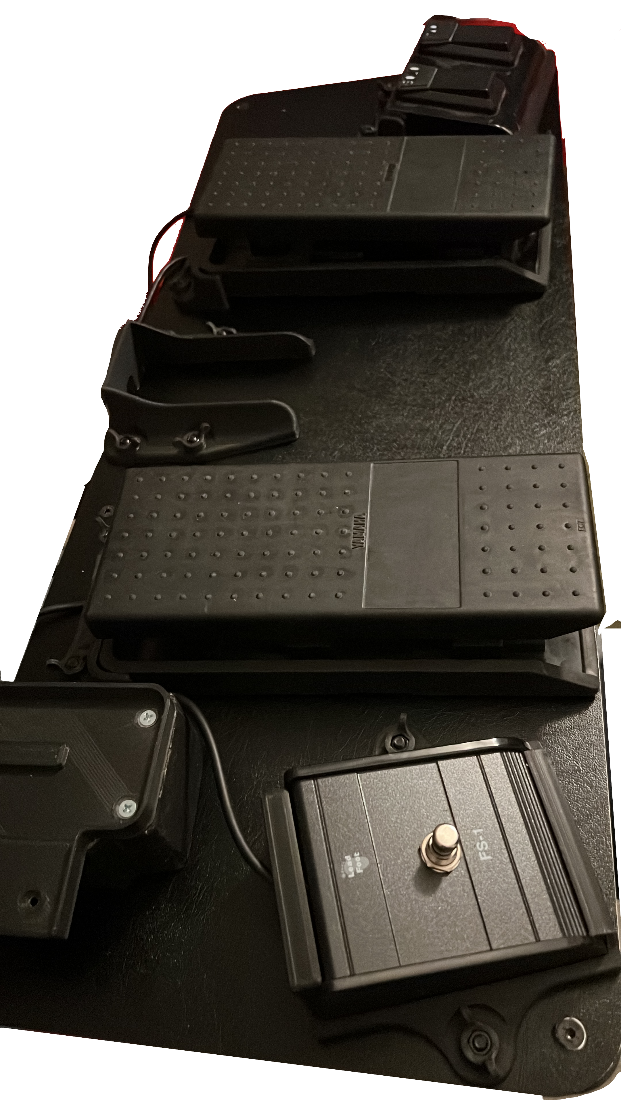 Elements for keyboard pedalboard