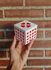 Foldable Valentine Gift Box