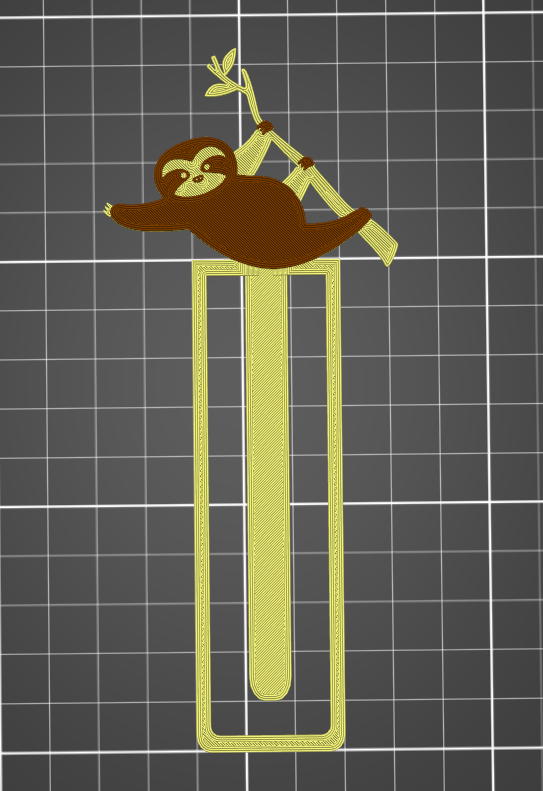 Sloth bookmark, 5g — thumbnail 3