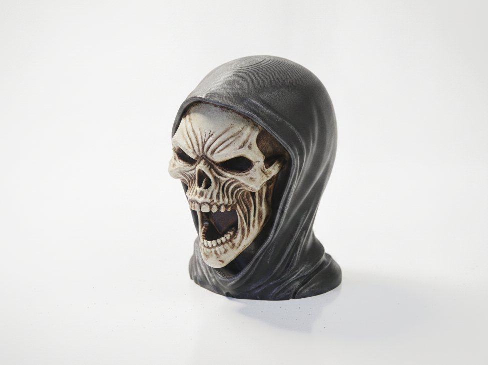 Death Head Skull Bust Miscellaneous 3D Printable