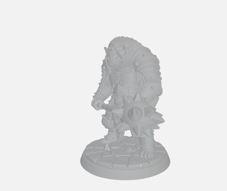 Miniatura 2 do modelo 3D Bugbear - DnD mini monster