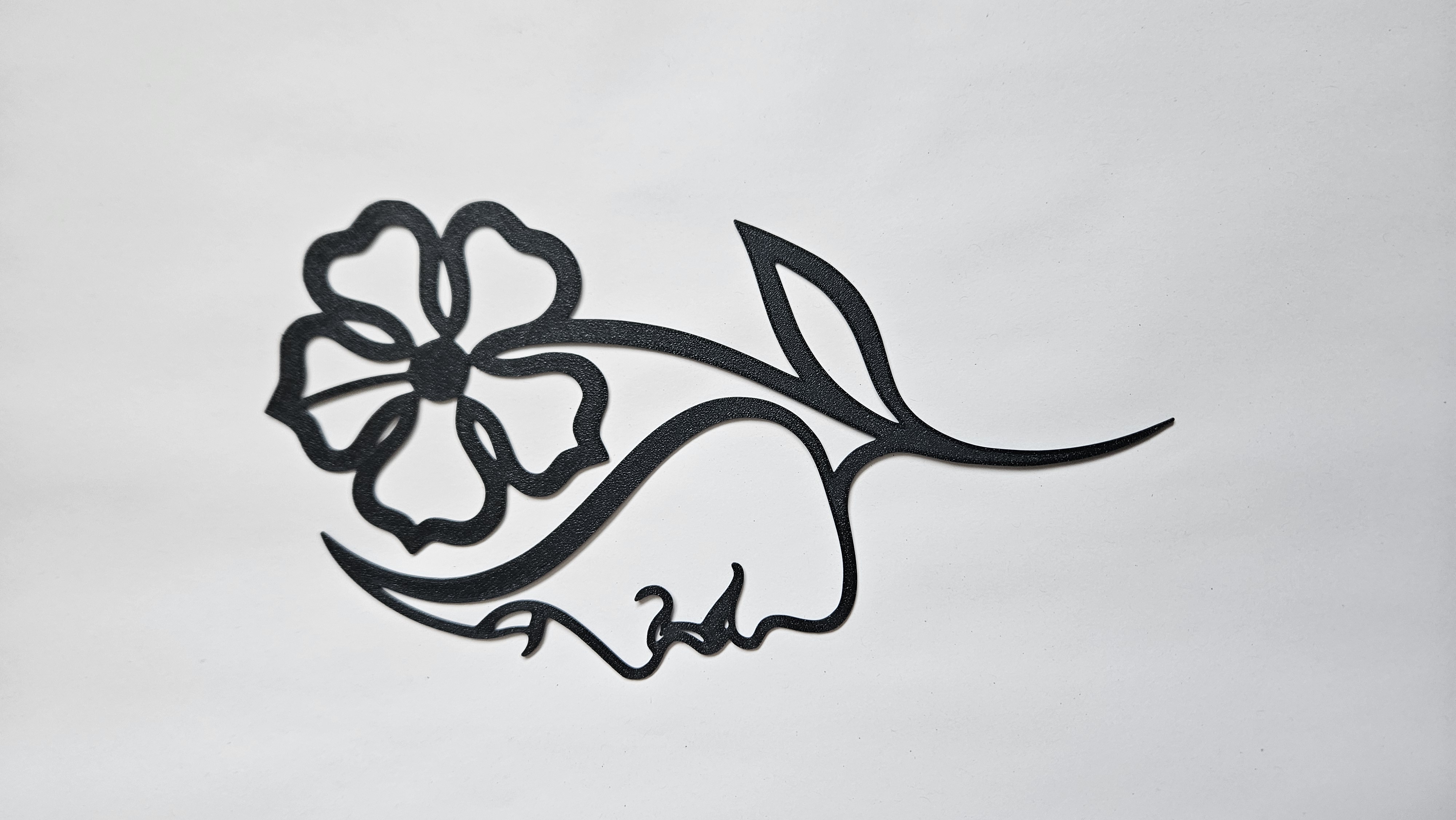 Flower/Face Wallart