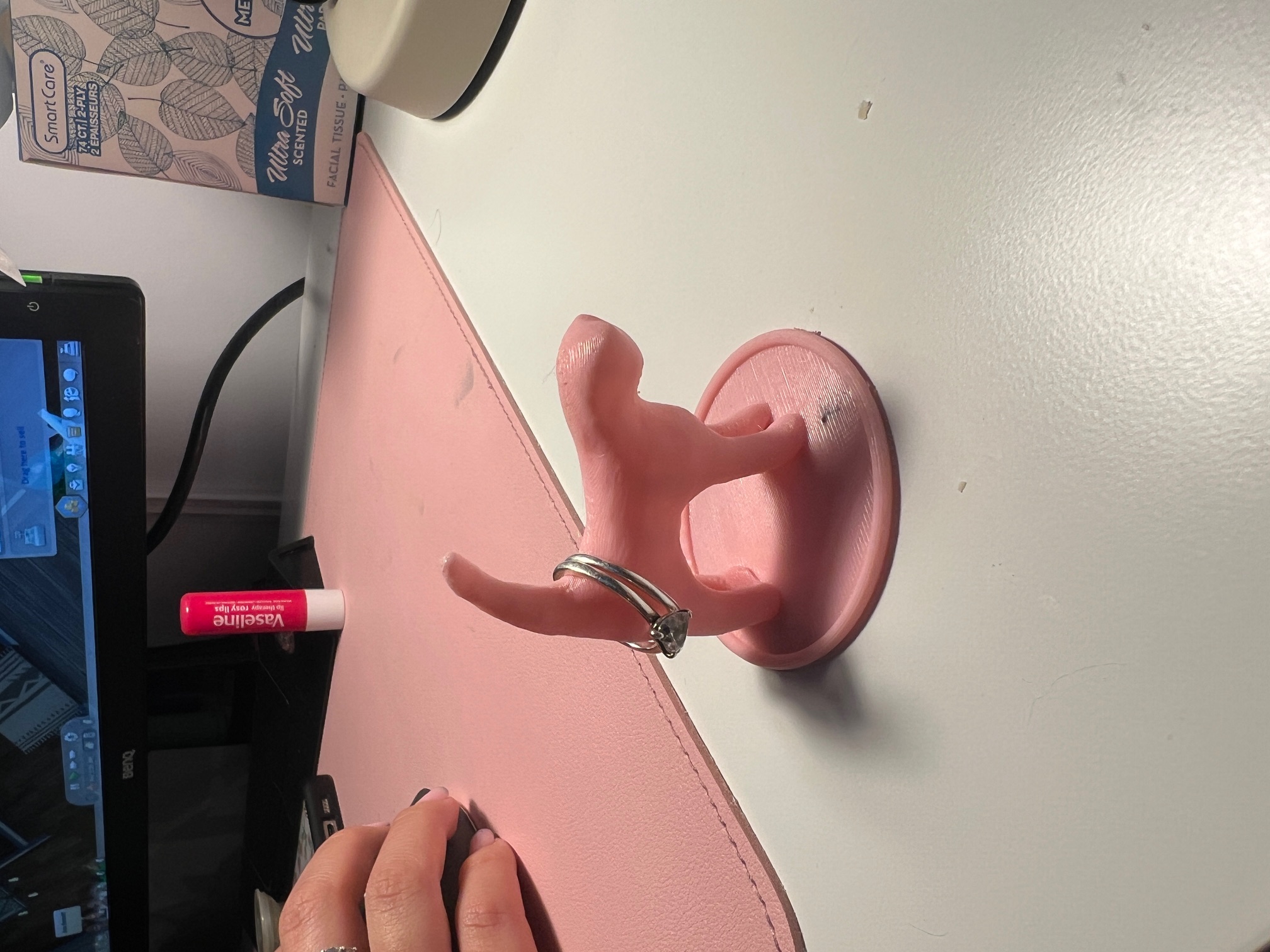 Miniatura 3 do modelo 3D Cat Ring Stand