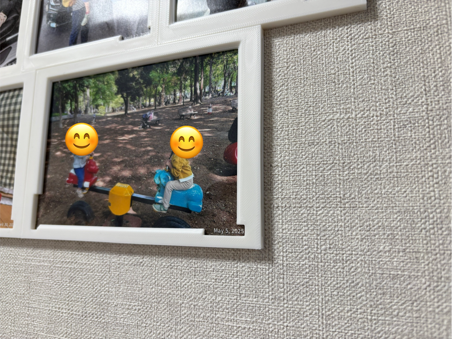 Minimalist Photo Frame – Date-Visible Design | No Supports