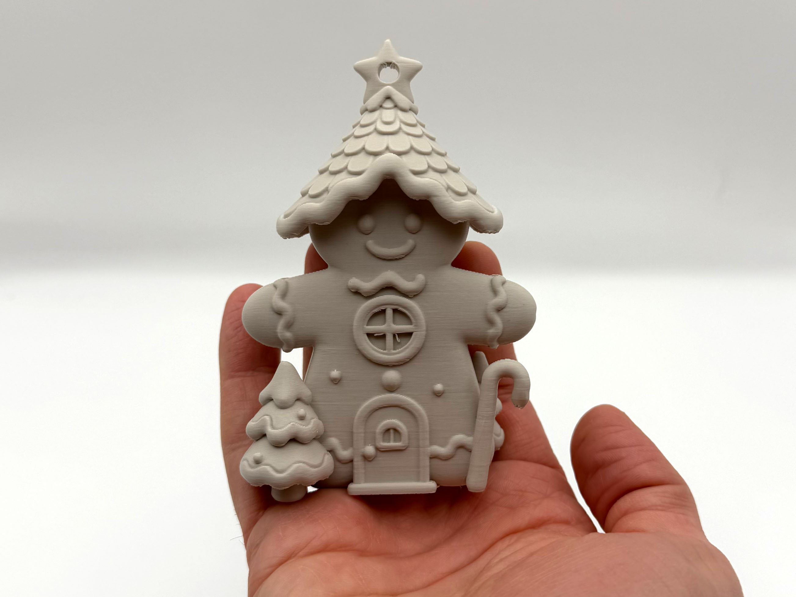 Gingerbread Man Fairy House