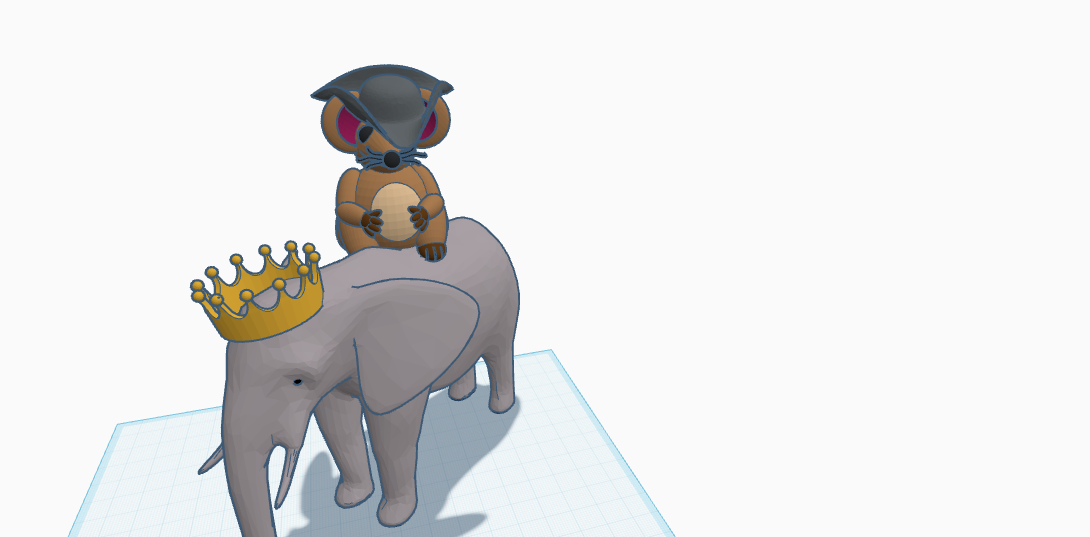 The king and mouse journey