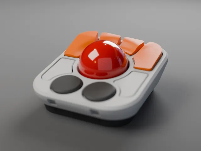 Raised Buttons for Ploopy A+