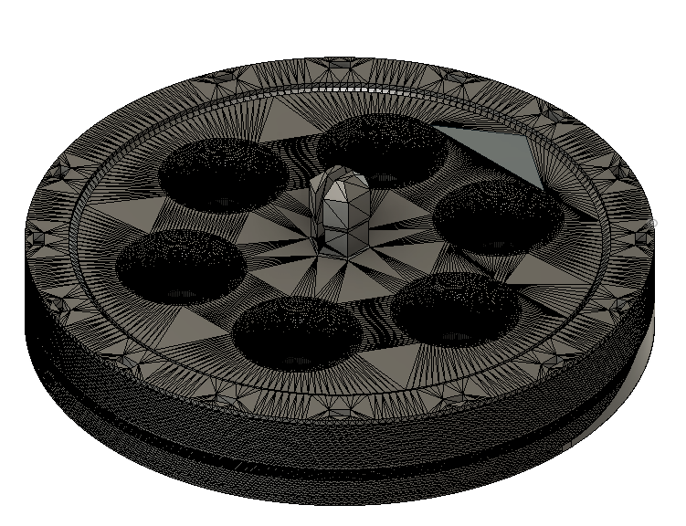 Stackable version of "Turbine blower" 3D model thumbnail
