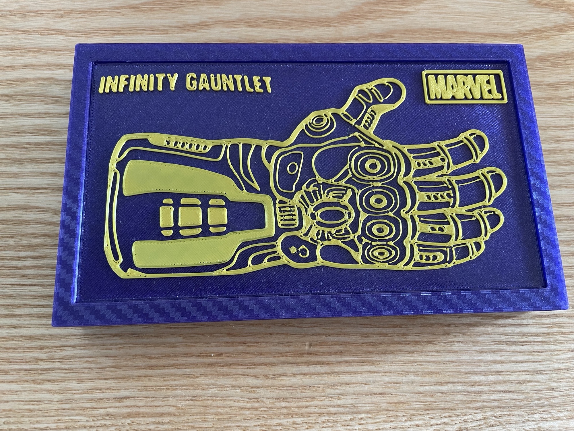 Infinity Gauntlet organizer