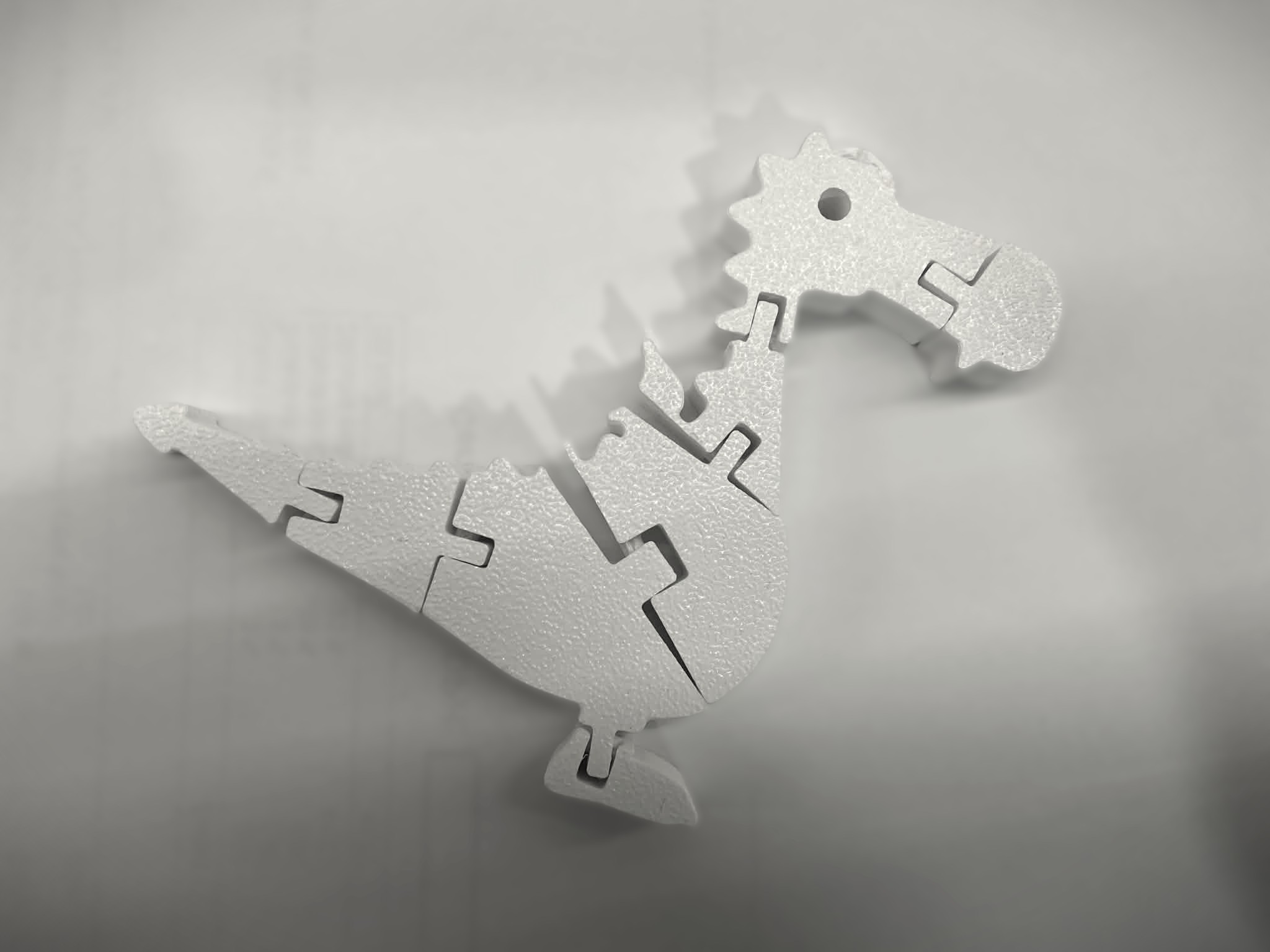 flexi dragon 3D model