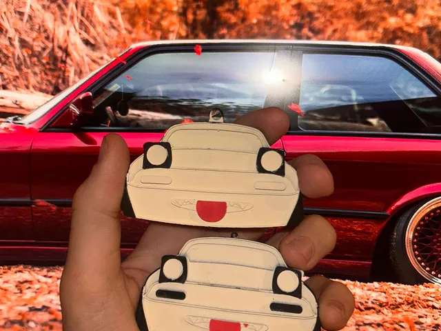 Mazda Miata MX-5 NA Keychain – Cute 3D Printable Design (Easy Print, No Supports)