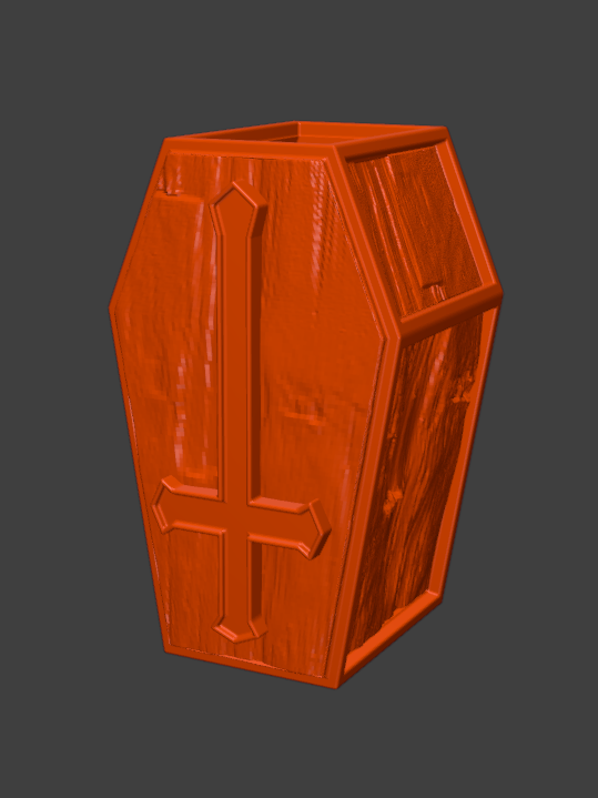 Coffin Pencil Holder