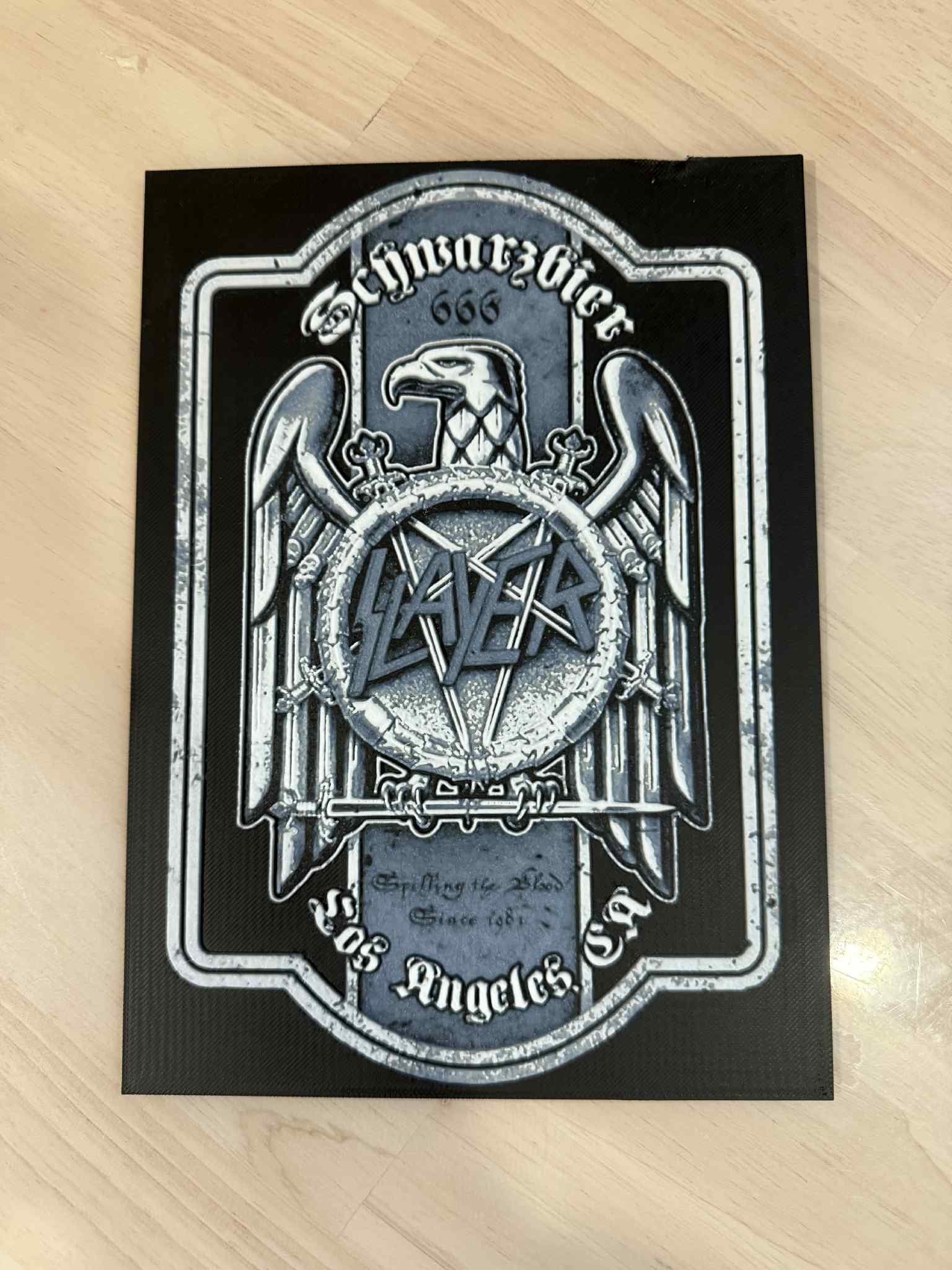 Slayer Band Poster