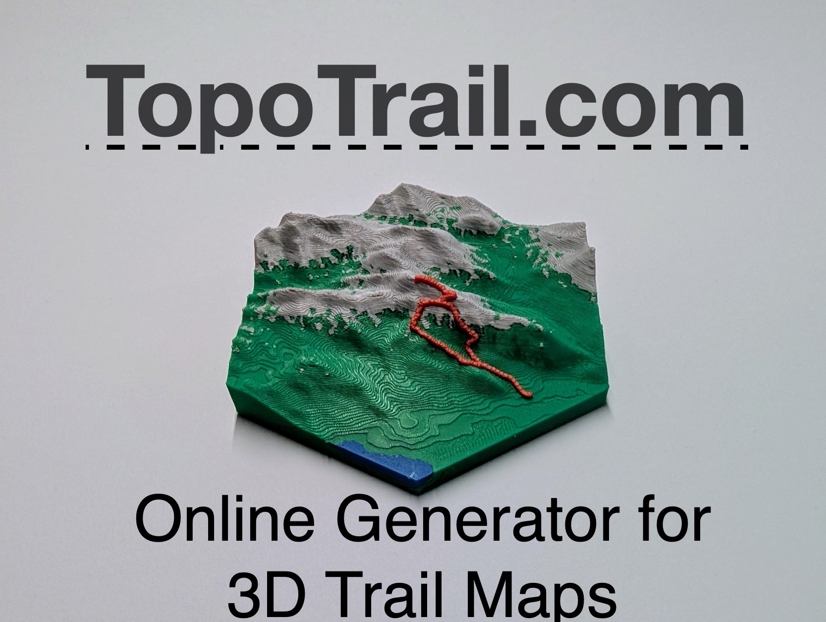 TopoTrail – Online Generator for 3D Trail Maps
