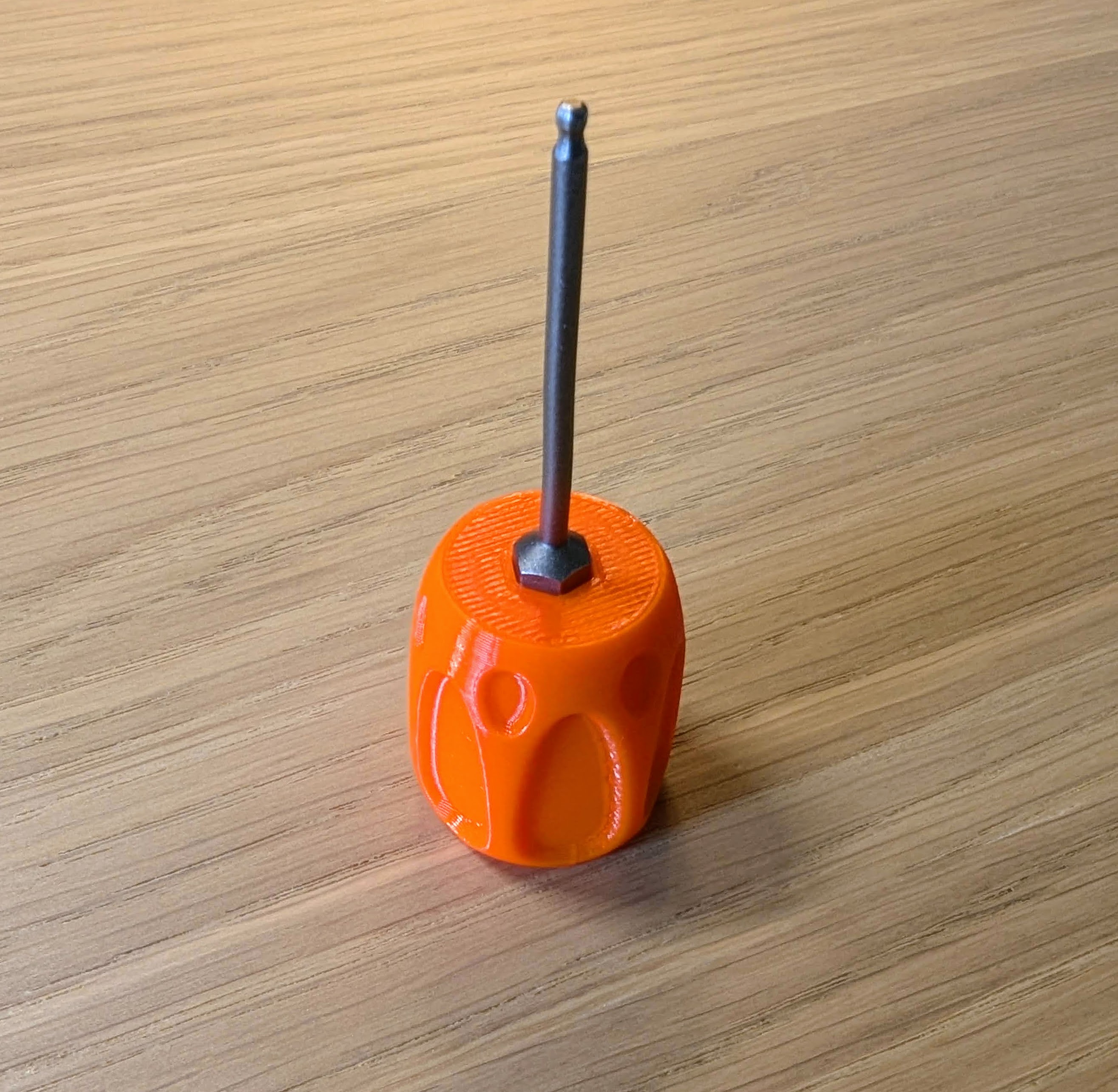 Hex Bit Handle with Ejector Hole