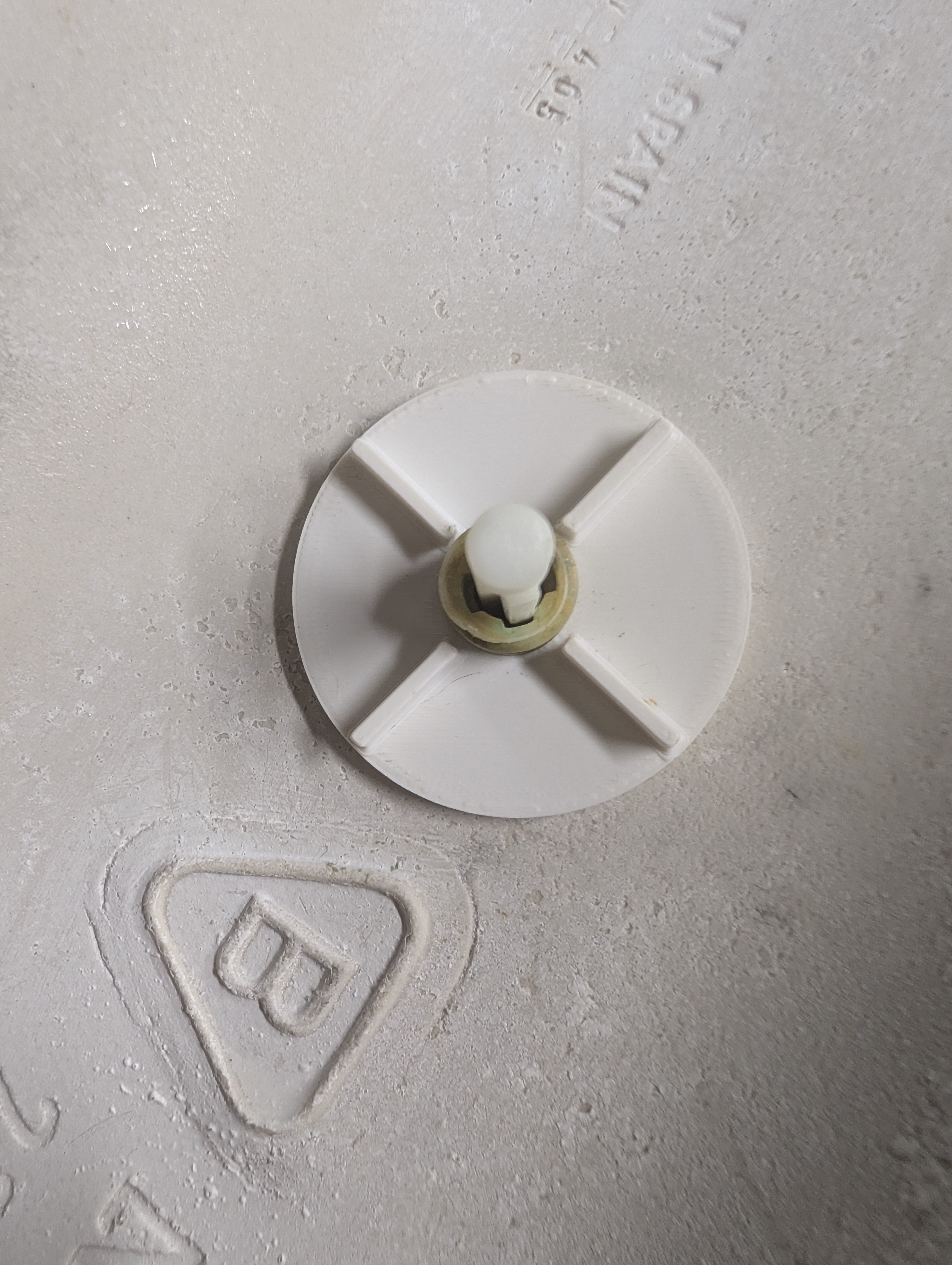 Bellavista flush button nut