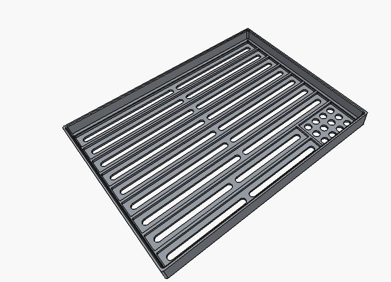 Nesting Mechanical Keyboard Keycap Trays 8.5x11