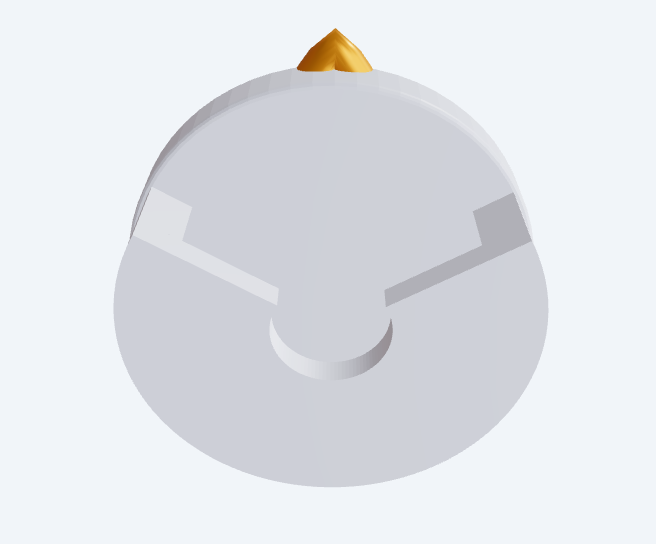 Miniatura 2 do modelo 3D Jesus fish button