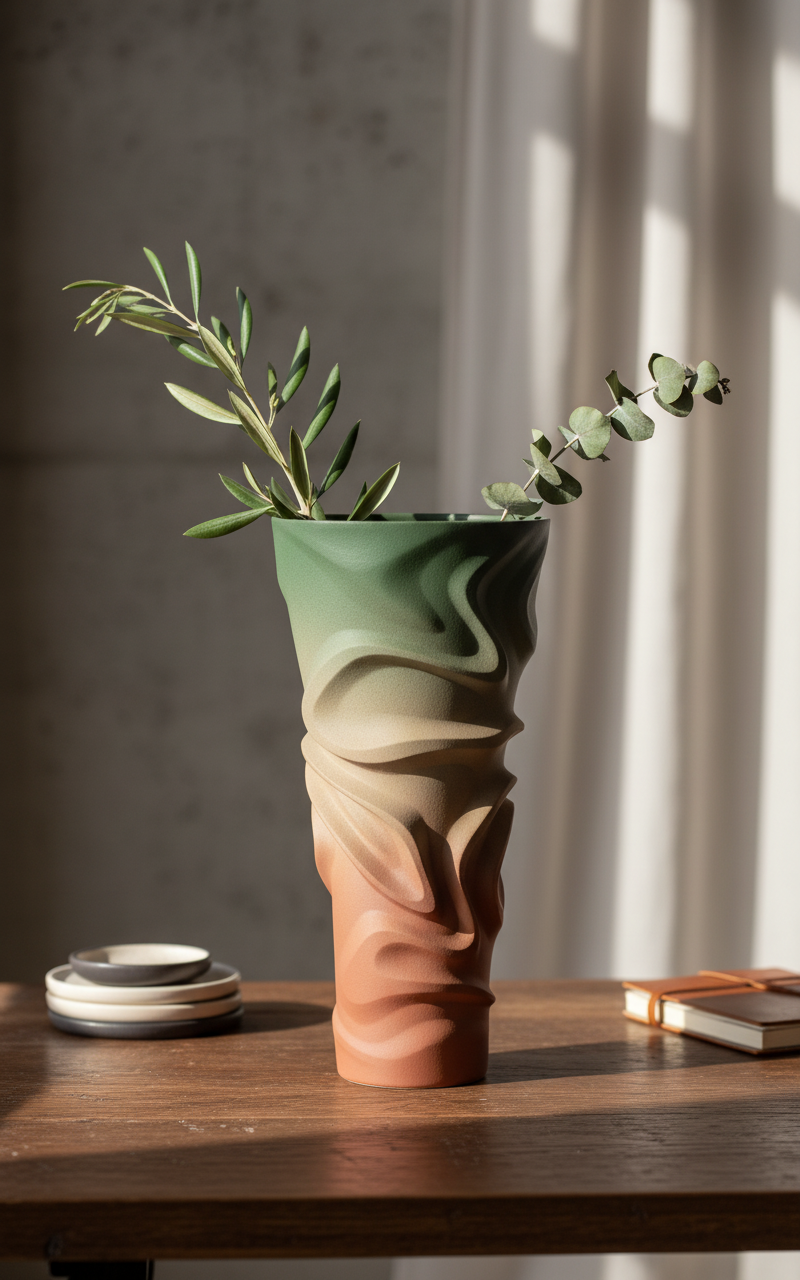 abstract vase design