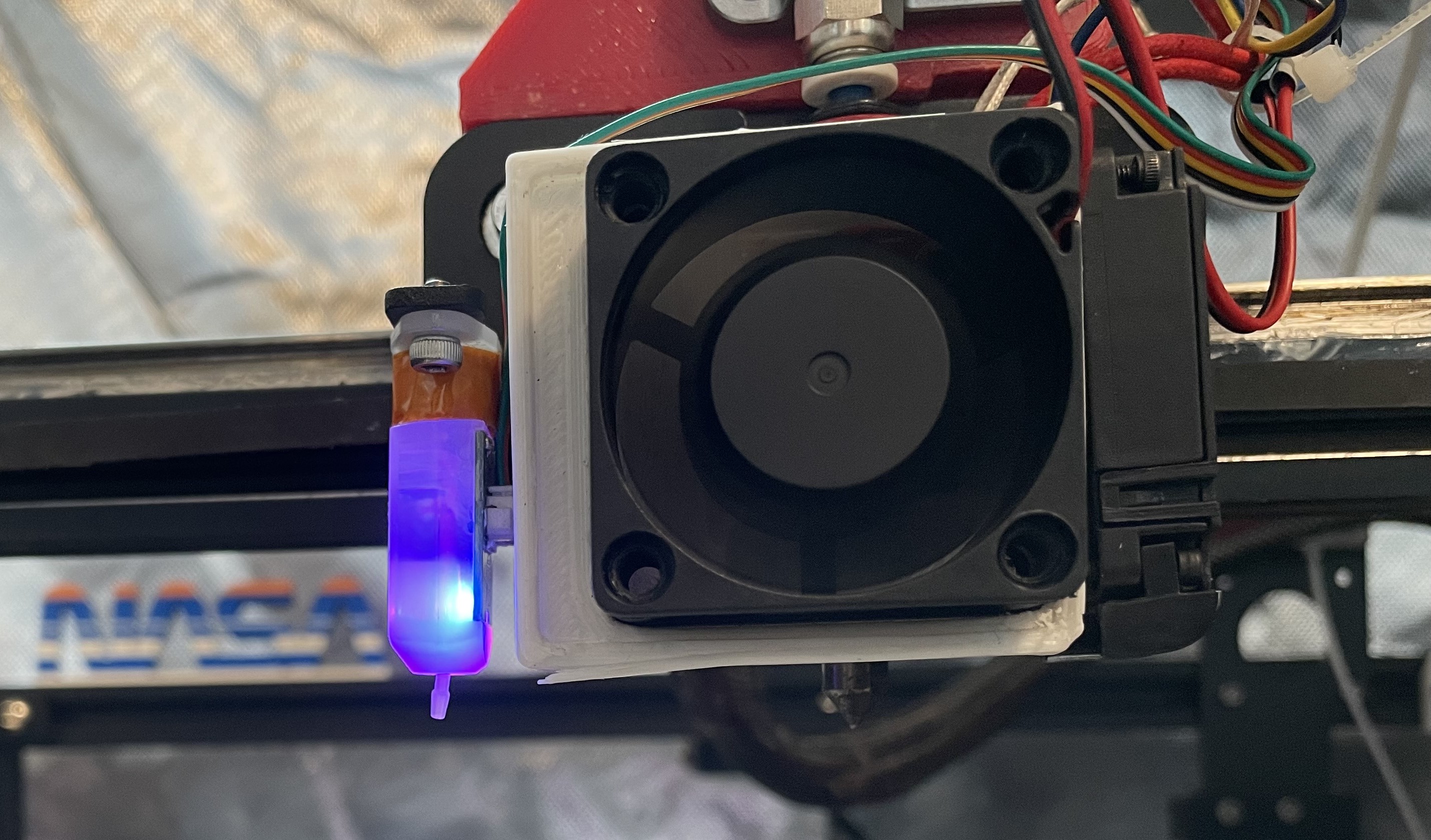 Ender 3/5 4010/4020 Spider v3, Low Profile, High Temp, Fan Shroud