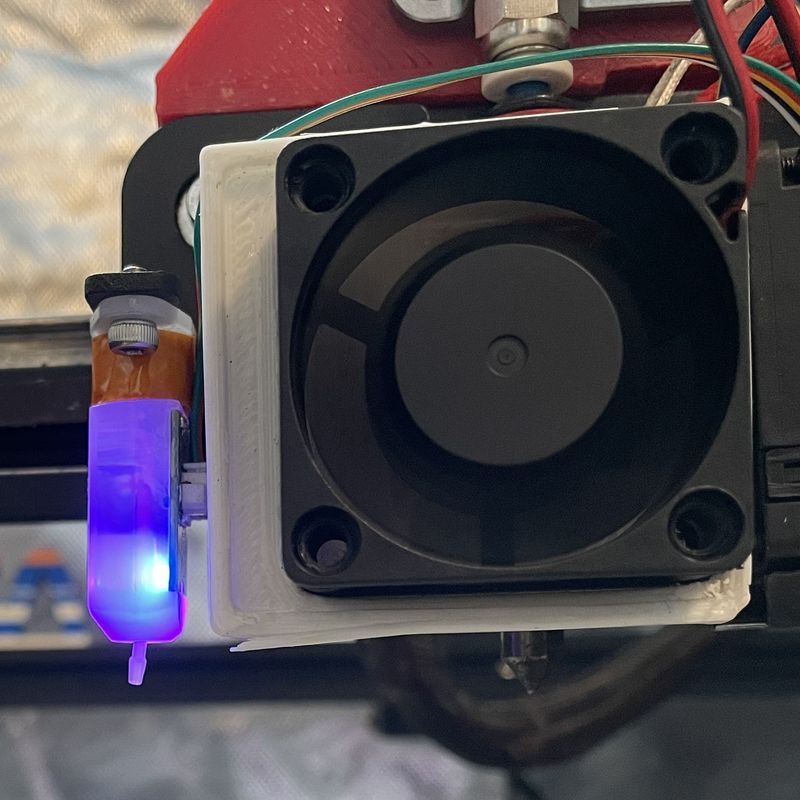 Ender 3/5 4010/4020 Spider v3, Low Profile, High Temp, Fan Shroud
