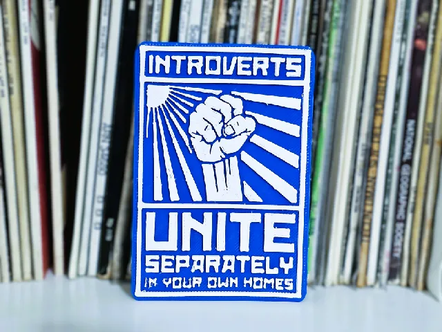 Introverts alliance flyer