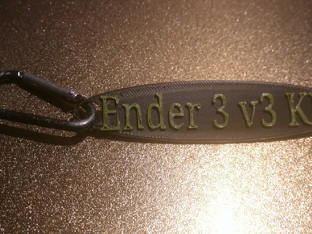 Ender-3 v3 KE keychain