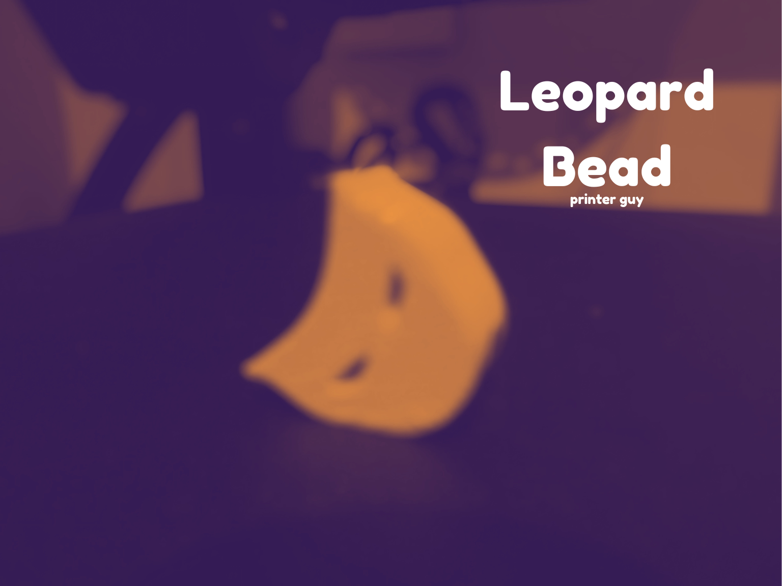 Leopard Bead