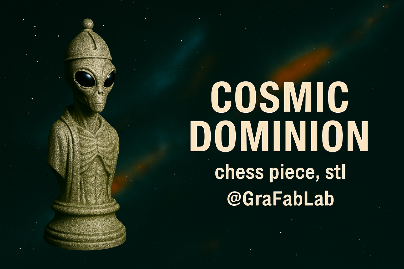 Cosmic Dominion "Bishop" - chess piece