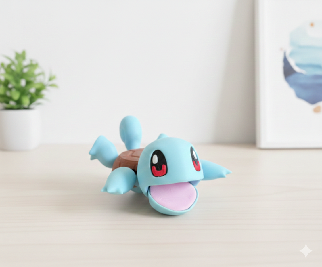 Magic Squirtle Coaster - Watch It Change With Your Drink!