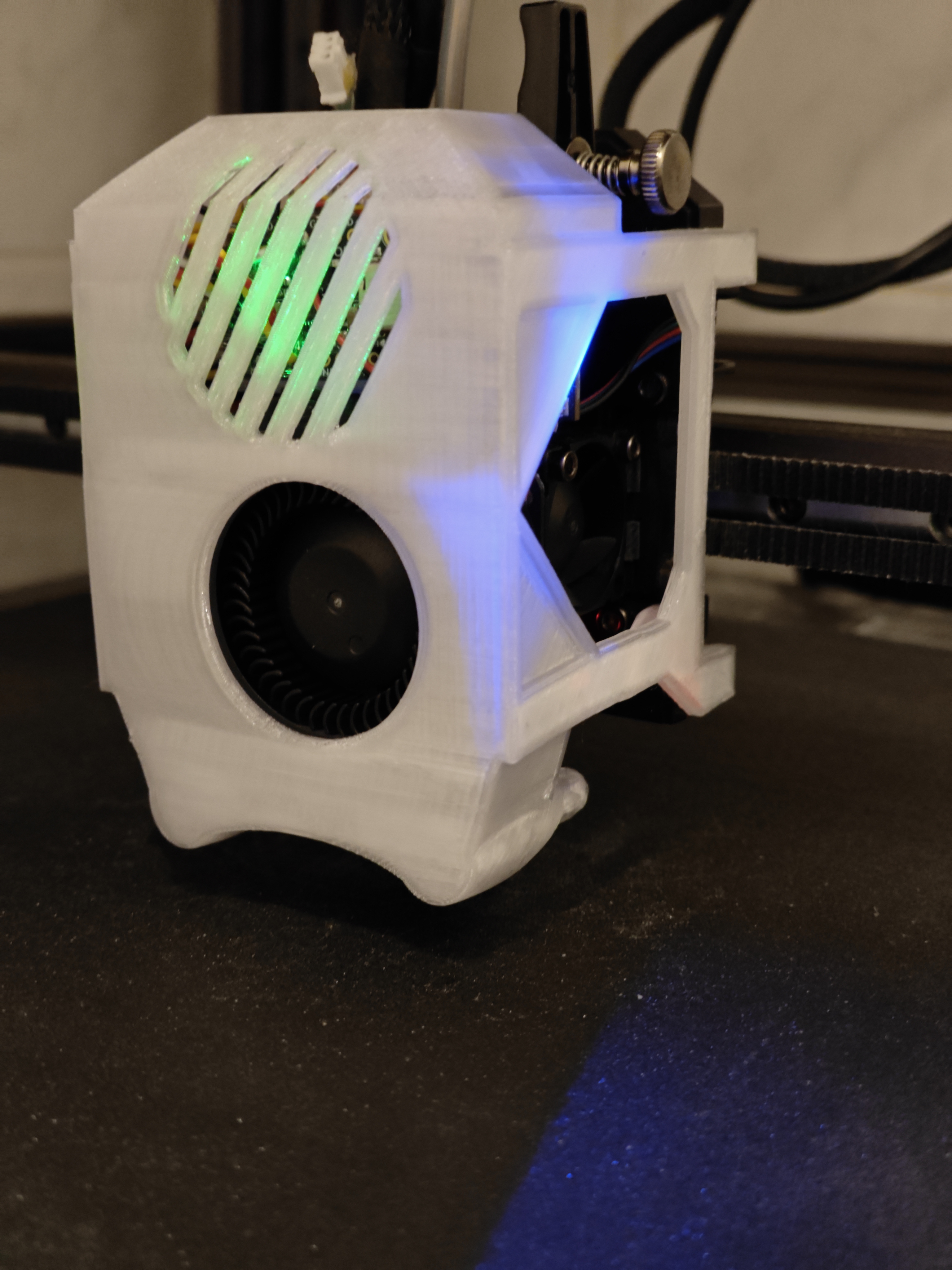 SV08 Minimal toolhead cover with HeroMe ducting