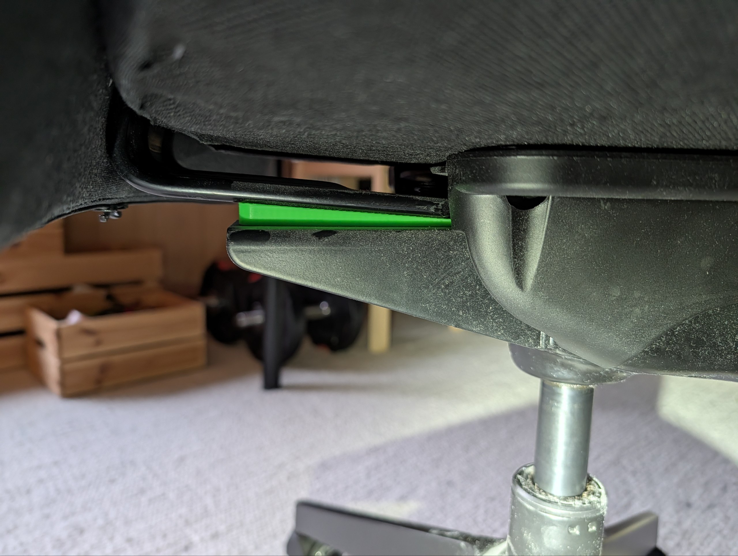 Ikea Markus backrest angle fix