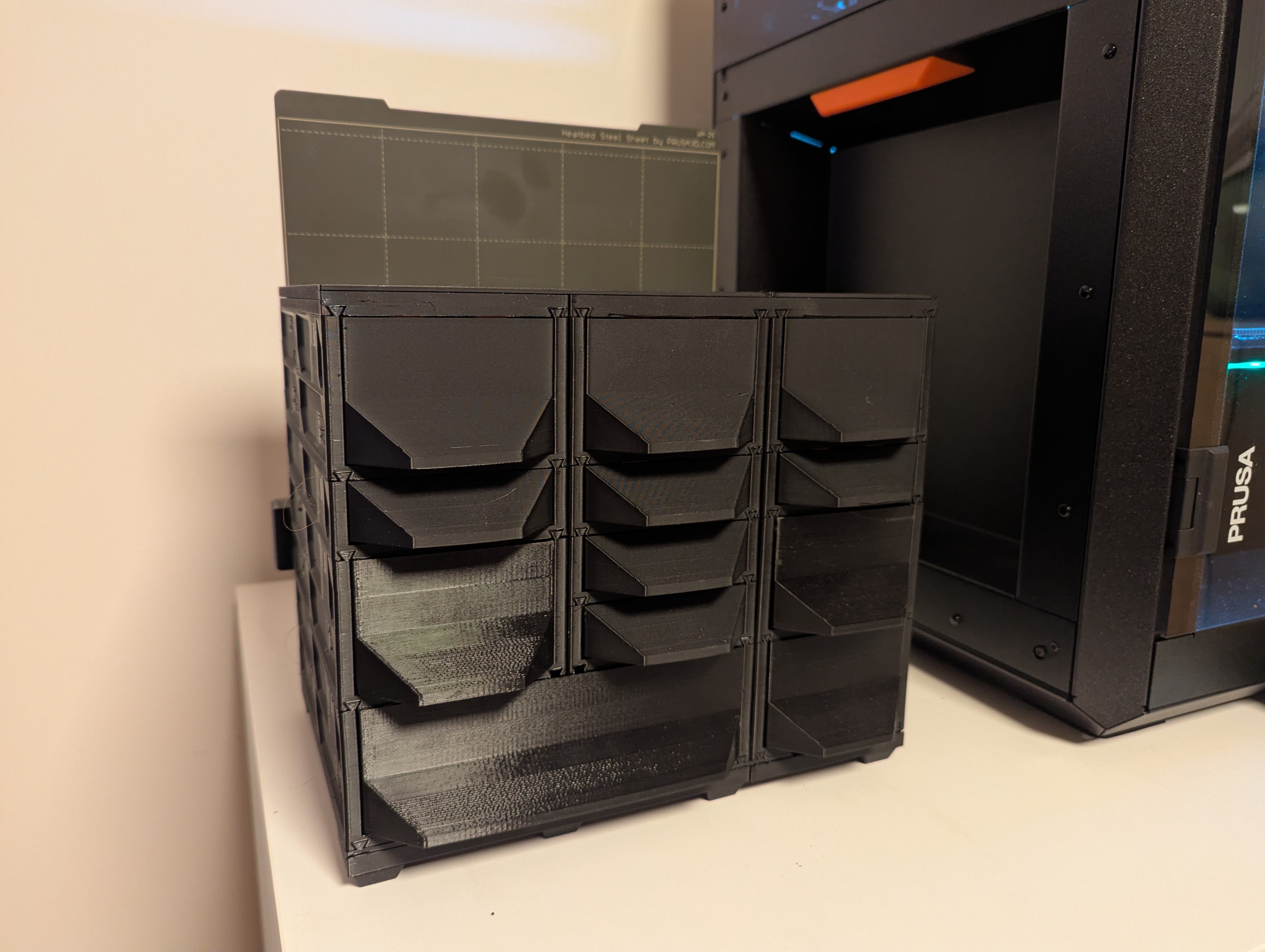 Prusa Steel Sheet Back-Mount for GEN Table Top Kit V2