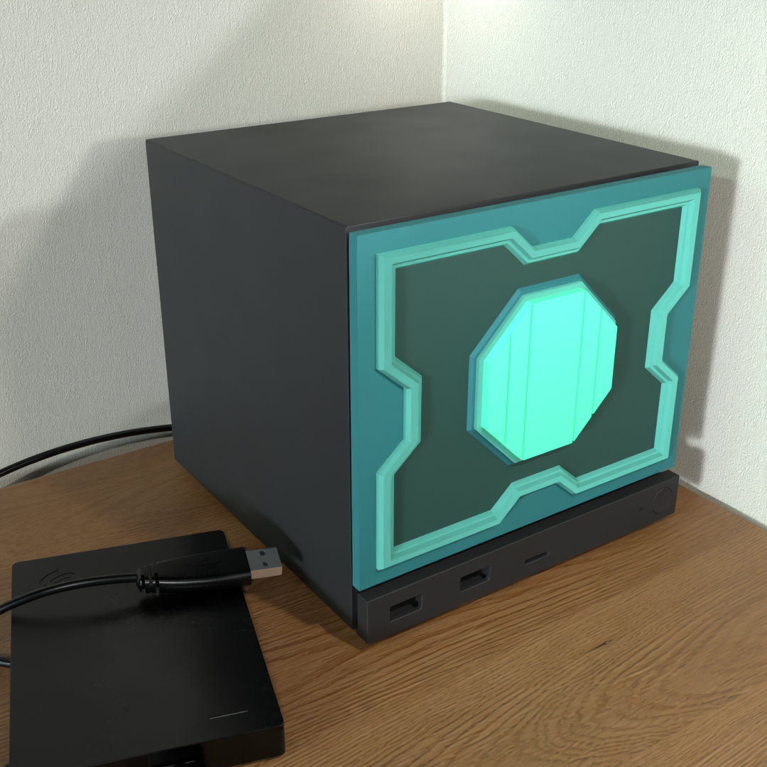 Mr Meeseeks Steam Machine Faceplate