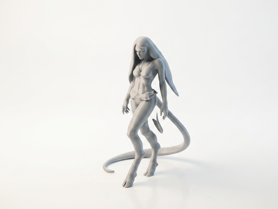 Demon Queen Figurine Fantasy Character 3D Printable