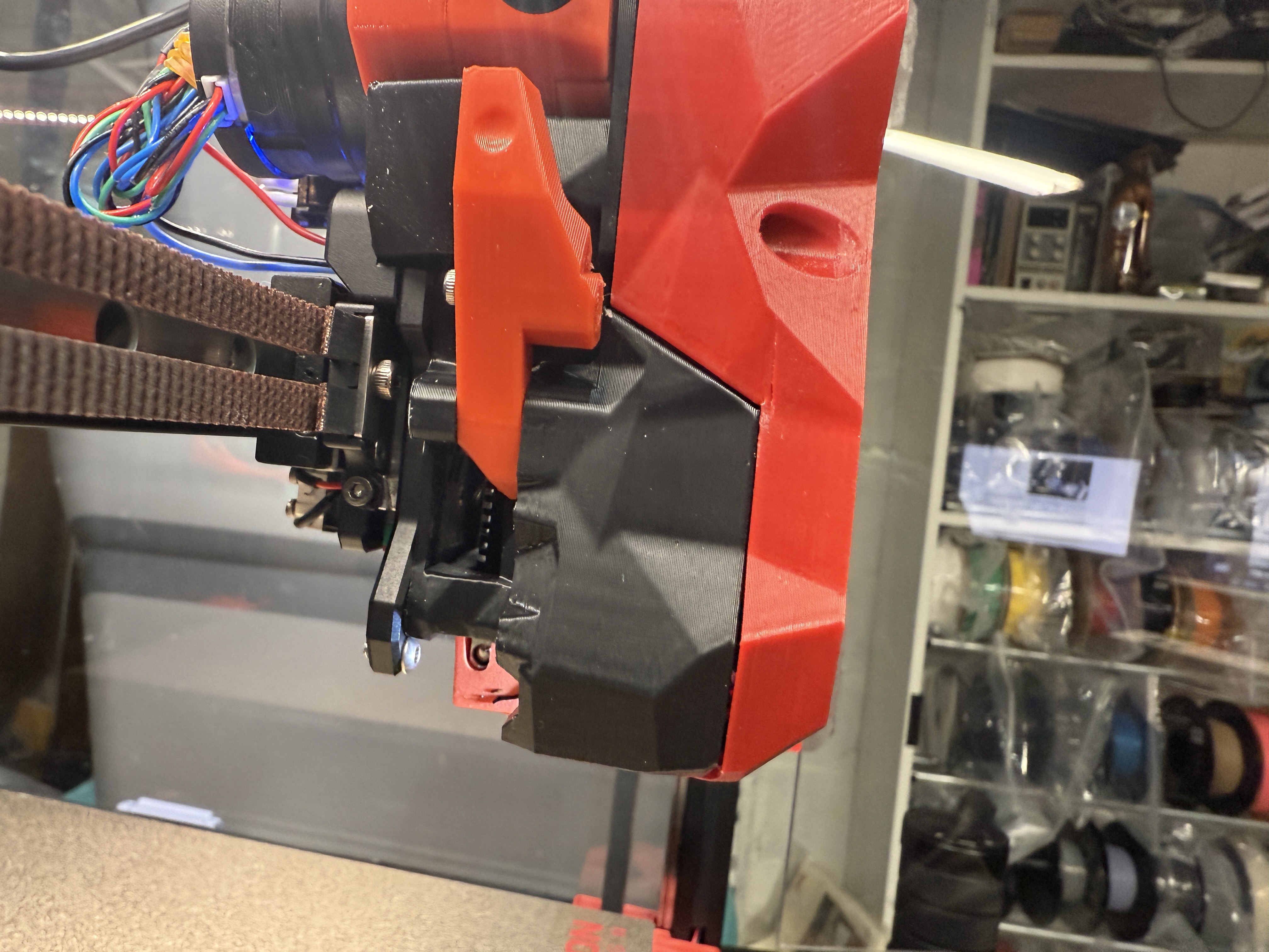 Dragon HF with larger rear vents and FilamAtrix compatible for Stealthburner
